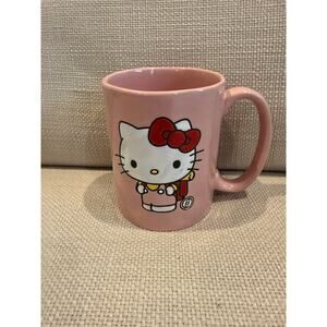 Hello kitty pink mug